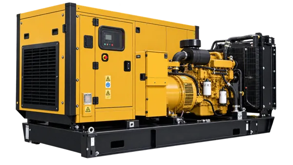 Groupe électrogène diesel — jaune (réf. A)