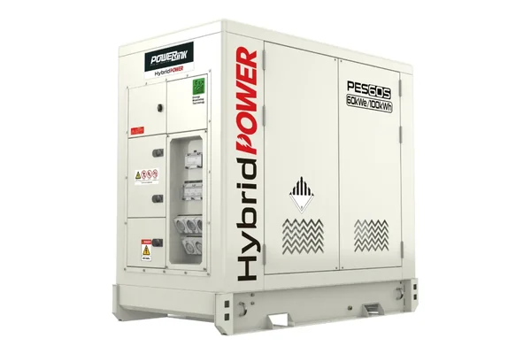 HybridPower PES60S — hybrid system 60 kWe / 100 kWh
